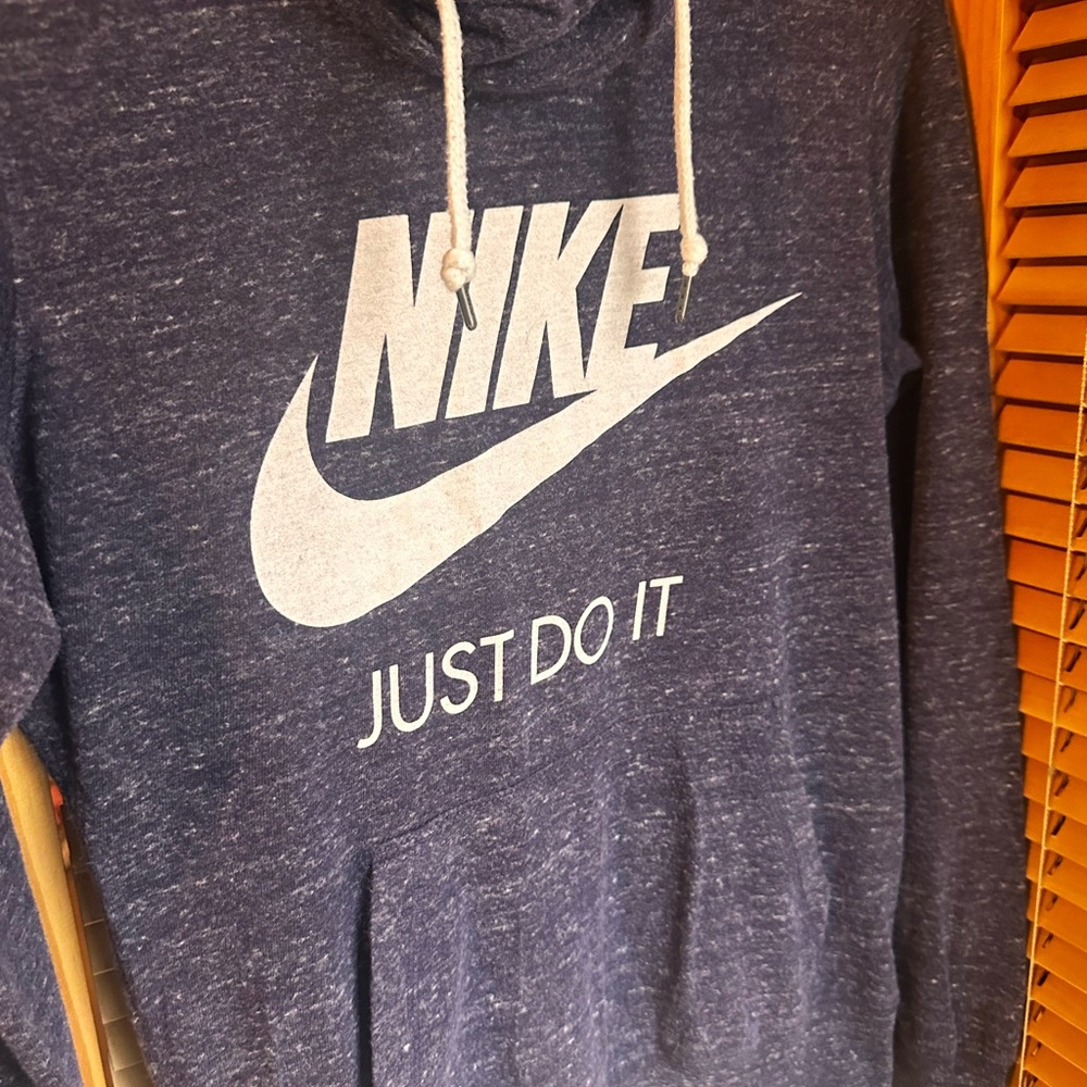 Nike purple Hoodie with White Accents
